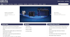 Desktop Screenshot of deltamotion.com